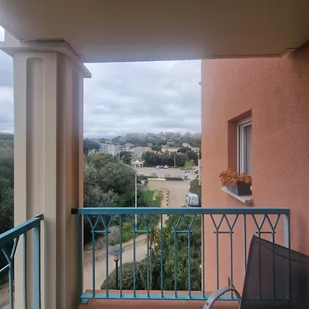 Luminous Terrace And View Of Porto-vecchio *