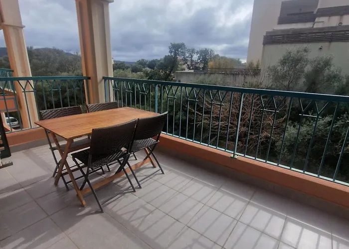 Luminous Terrace And View Of Porto-vecchio Porto Vecchio